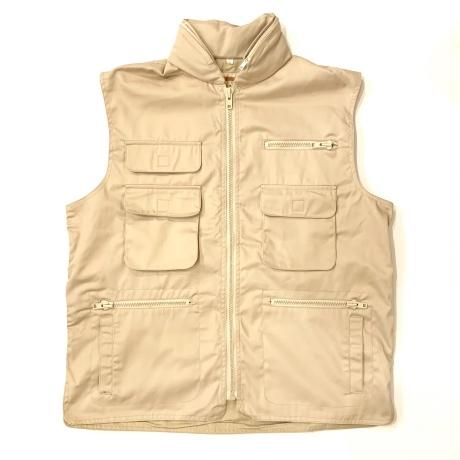 <div>BANANA REPUBLIC</div>80~90's DEADSTOCK<br>SAFARI VEST<br>BEIGE