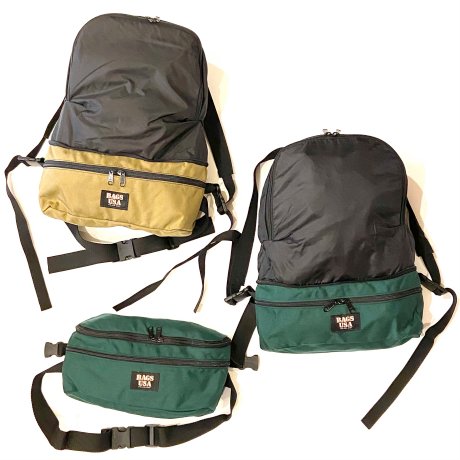 <div>BAGS USA</div>WAIST BAG/BACK PACK<br> MADE IN USA<br>WAY