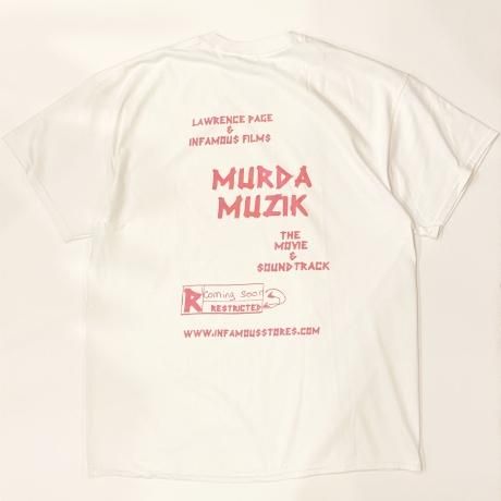 MOBBDEEP/MURDAMUZIK/QB/プロモTシャツ/オフィシャル/ラップT