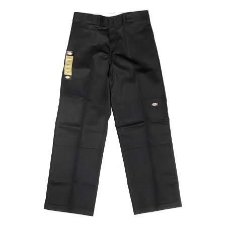 <div>Dickies</div> DOUBLE KNEE<br>WORK PANTS<br>LOOSE FIT<br>BLACK