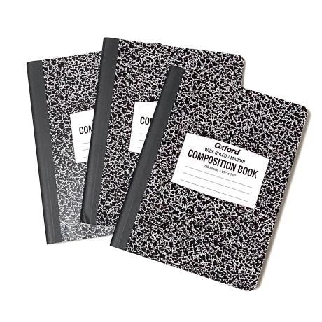 <div>COMPOSITION</div>NOTEBOOK<br>BLACK