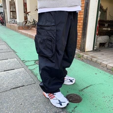 【0134 】Y-3 パンツ　ショートパンツ　ナイロン　サイドライン　ブラック