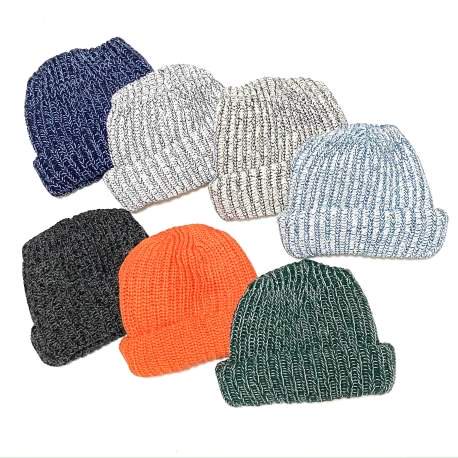 <div>COLUMBIA KNIT</div>COTTON KNIT CAP<br>MADE IN USA<br>LONG