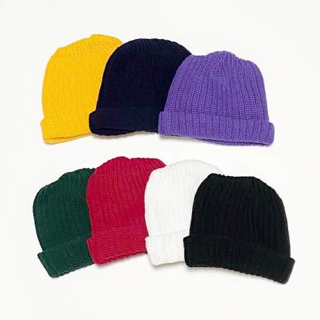 <div>COLUMBIA KNIT</div>COTTON KNIT CAP<br>MADE IN USA<br>SHORT