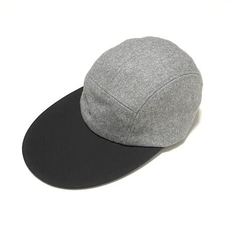 <div>Overlooking The Hudson</div>WOOL LONGBILL CAP<br>Black x Grey