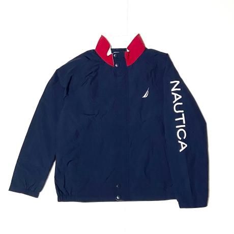 <div>NAUTICA</div>SAILING JACKET<br>NAVYxREDxWHT