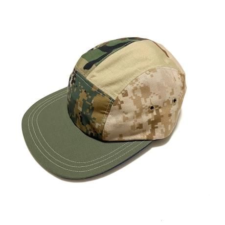 <div>BLEND STORE</div>5 PANEL/JET CAP<br>CRAZY CAMO<br>HAND MADE<br>FAT POCKETS<br>OLIVE BRIM