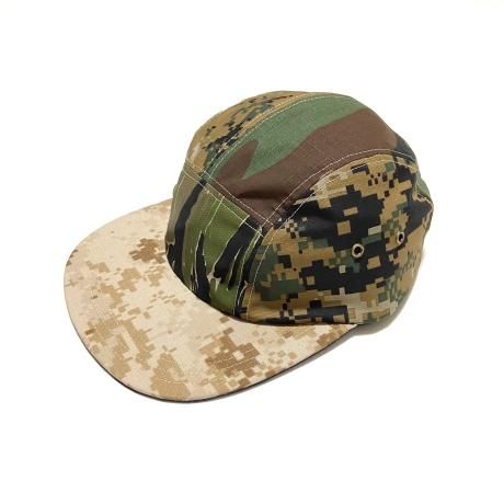 <div>BLEND STORE</div>5 PANEL/JET CAP<br>CRAZY CAMO<br>HAND MADE<br>FAT POCKETS<br>DIGITAL.D BRIM