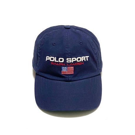 <div>Polo Ralph Lauren </div>POLO SPORT<br>COTTON DAD CAP<br>NAVY