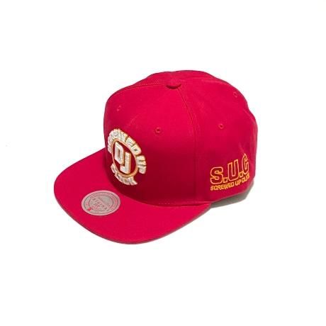 <div>Mitchell&Ness</div>SNAP BACK CAP<br>DJSCREW<br>SCREWED UP CLICK<br>RED