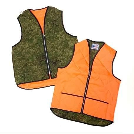 <div>SNAP-N-WEAR</div>NYLON<br>QUILTING VEST<br>REVERSIBLE<br>Made In U.S.A