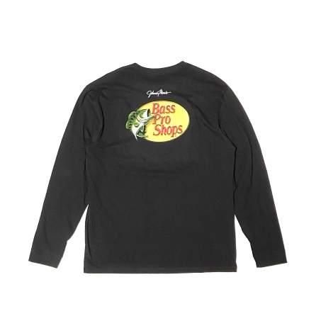 <div>BASS PRO SHOPS</div>OFFICIAL<br>L/S T-SHIRT<br>BACK PRINT<br>BLACK