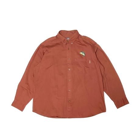 <div>WOOLRICH</div>BLACK BASS<br>COTTON SHIRT<br>BROWN