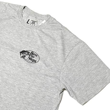 BASS PRO SHOPS トーナメントシャツ ブラック／ホワイトM（L）