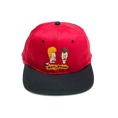 <div>Beavis&Butt-Head</div>SNAP BACK CAP<br>DEADSTOCK<br>REDxBLK