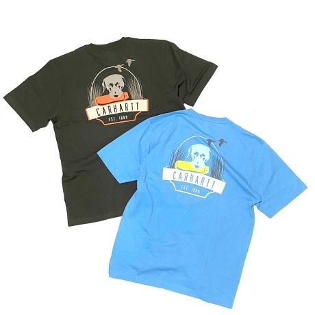 <div>CARHARTT</div>DOG PRINT<br>S/S POCKET T-SHIRT<br>BACK PRINT