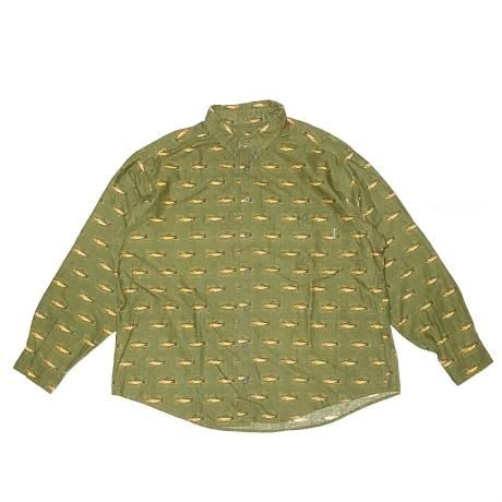 <div>WOOLRICH</div> DEADSTOCK<br>COTTON SHIRT<br>OLIVE<br>2XL