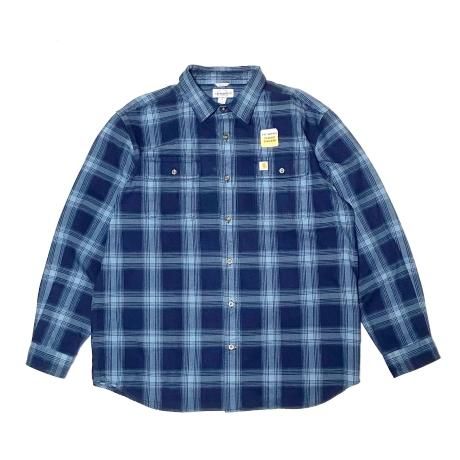 <div>CARHARTT</div>FLANNEL<br>L/S CHECK SHIRT<br>Original Fit<br>NAVY