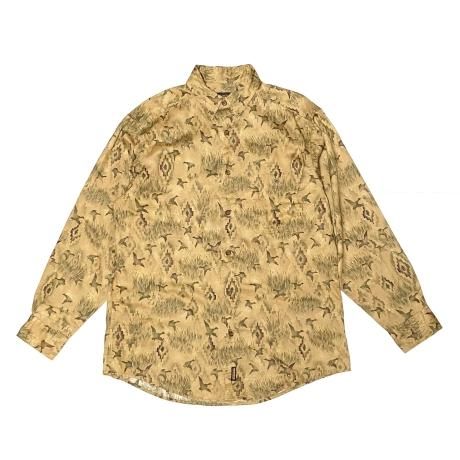 <div>WOOLRICH</div>DEADSTOCK<br>COTTON SHIRT<br>DUCK<br>L.BRN