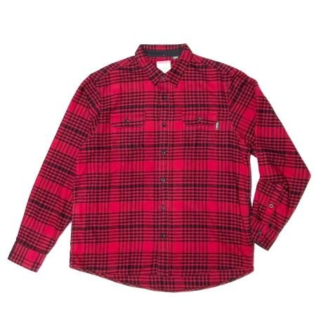 <div>WOOLRICH</div>FLANNEL<br>LS CHECK SHIRT<br>HANDWARM POCKET<br>RED