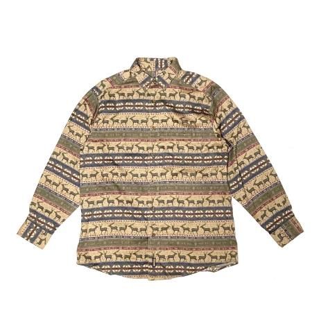 <div>WOOLRICH</div>DEADSTOCK<br>COTTON SHIRT<br>DUCK<br>L.BRN