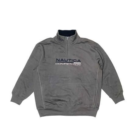 <div>NAUTICA Competition</div>HALF ZIP SWEAT<br>DEADSTOCK<br>CHACOAL