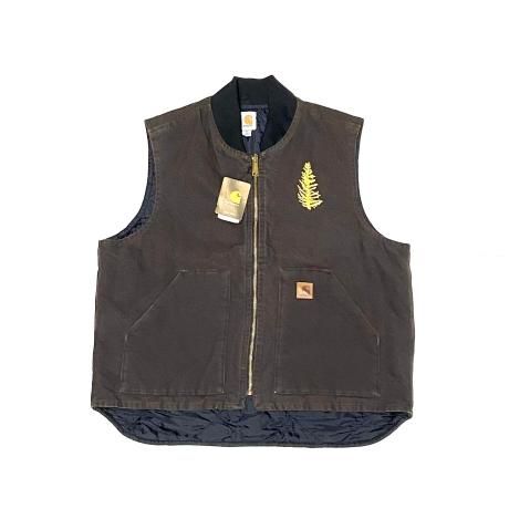 <div>CARHARTT</div>SANDSTONE<br>ACTIVE VEST<br>Dark.Brown