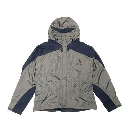 <div>MARMOT </div>DEADSTOCK<br>NYLON MOUNTAIN PARKA<br>D.GRYxBLK