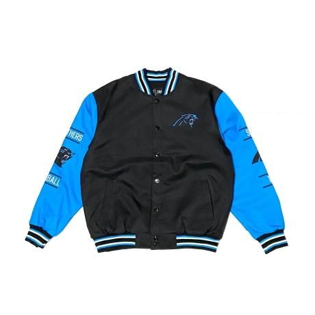 <div>JH DESIGN</div>NFLCAROLINA PANTHERS<br>STADIUM JACKET<br>L.BLUxBLK