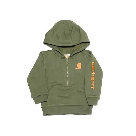 新品 charhartt USA キッズ セットアップ 2T オリーブ パーカー Carhartt パーカー carhartt ZIPパーカー キッズ 子供服 男の子