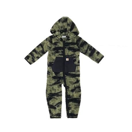 <div>CARHARTT USA</div>KIDS24M<br>FLEECE HOODIE COVERALL<br>CAMO