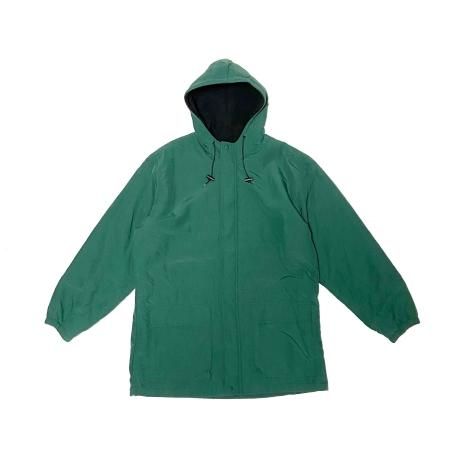 <div>J.CREW SPORT</div>DEADSTOCK<br>NYLON HOODIE JACKET/COAT<br>GREEN