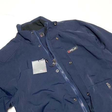 Polo by Ralph Lauren ブラック　ナイロンジャケット 90s POLO SPORT Half-Zip Nylon Pullover Jacket 黒 XXL ポロ