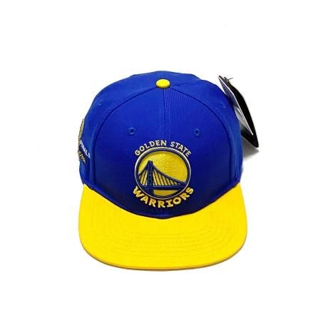 <div>PRO STANDARD</div>SNAP BACK CAP<br>Golden State Warriors<br>Royal x Gold