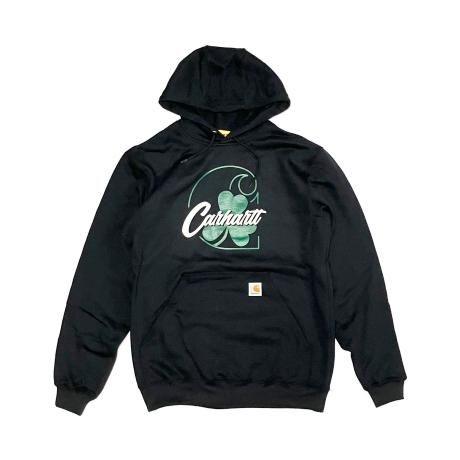 <div>CARHARTT</div>St.Patrick's Day<br>SWEAT PARKA<br>BLK