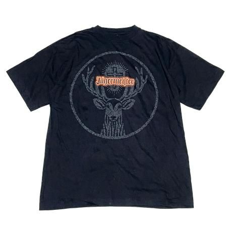 <div>Jagermeister</div>S/S  PRINT T-SHIRT<br>LOGO x DEER<br>BLK