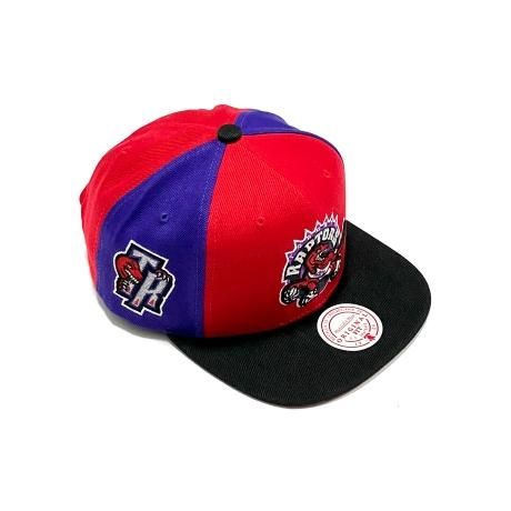 <div>Mitchell&Ness</div>SNAP BACK CAP<br>NBA<br>Toronto Raptors<br>PURxREDxBLK