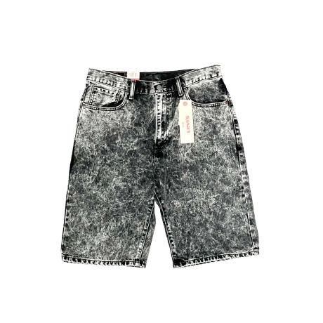 <div>Levi's</div>569 ZIP FLY<br>DENIM SHORTS<br>BLKxC.WASH