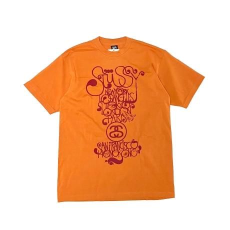 <div>STUSSY</div>S/S PRINT T-SHIRT<br>2000's Deadsdtock<br>WORLD TOUR<br>ORGxPUR