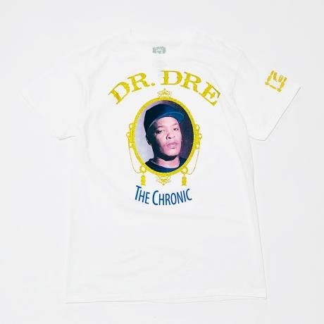 <div>Crook&Castle</div>xDeath Row<br>Dr.Dre PRINT T-SHIRT<br>WHITE