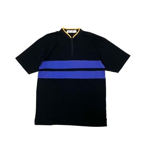 <div>NAUTICA Competition</div>DEADSTOCK<br>HALFZIP S/S SHIRT<br>BLKxPURxORG