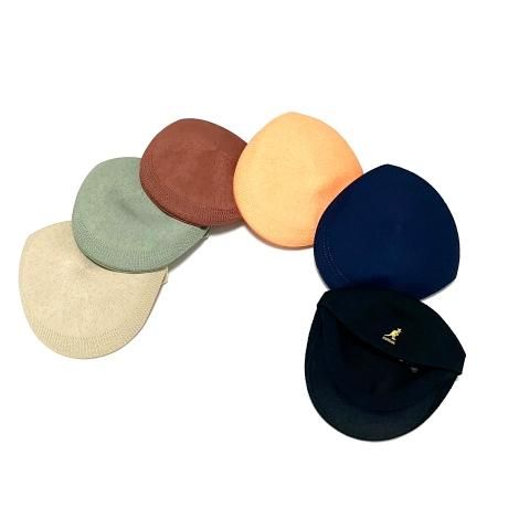 <div>KANGOL</div>MESH HUNTING<br>TROPIC<br>504 VENTAIR<br>6 COLORS