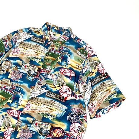 t*g様 アロハシャツ Reyn Spooner MLB YANKEES サイズ MLB/ニューヨークヤンキース/ReynSpooner/レインスプーナー
