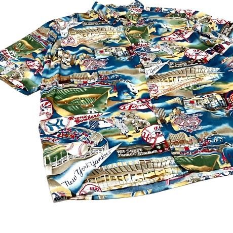 t*g様 アロハシャツ Reyn Spooner MLB YANKEES サイズ t*g様 アロハシャツ Reyn Spooner MLB YANKEES サイズ t*g様 アロハ