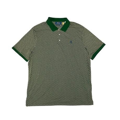 <div>Polo Ralph Lauren</div>S/S  POLO SHIRT<br>ALL-OVER PRINTGOLF<br>GREEN