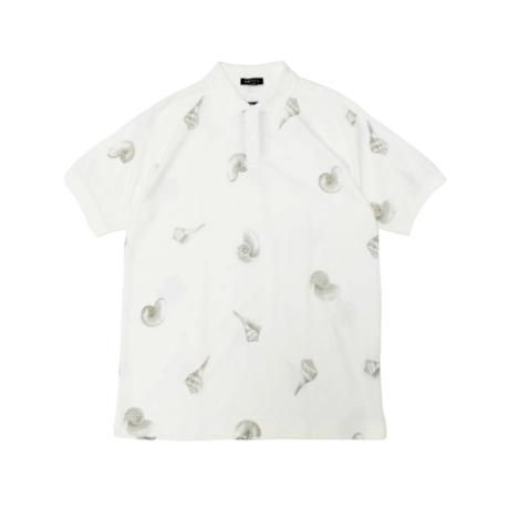 <div>NAUTICA</div>DEADSTOCK<br>S/S POLO SHIRT<br>WHITESHELL