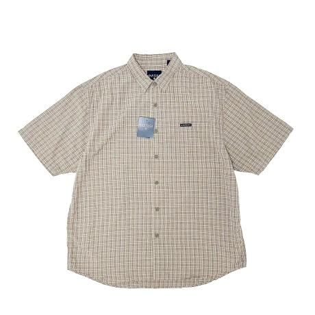 <div>NAUTICA JEANS</div>DEADSTOCK<br>S/S CHECK SHIRT<br>OLIVE