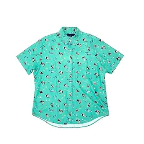 <div>Polo Ralph Lauren </div>S/S SAILFISH SHIRT<br>GRN