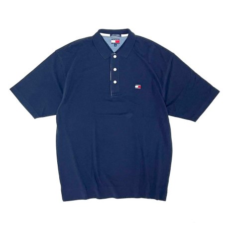 <div>TOMMY JEANS</div>DEADSTOCK<br>SS POLO SHIRT<br>NAVY