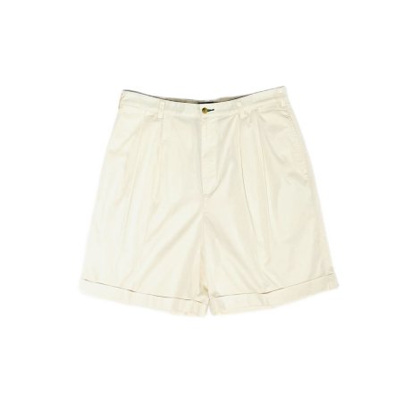 <div>TOMMY HILFIGER</div>DEADSTOCK<br>CHINO PLEATED SHORTS<br>CREAM